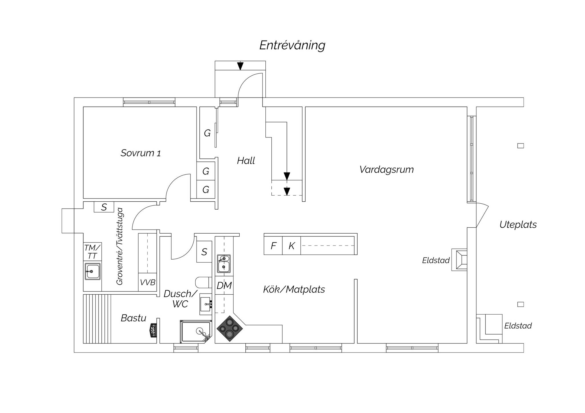 6 rum Villa på Klisätravägen 19B Älta - Kolarängen Nacka kommun - bild 52