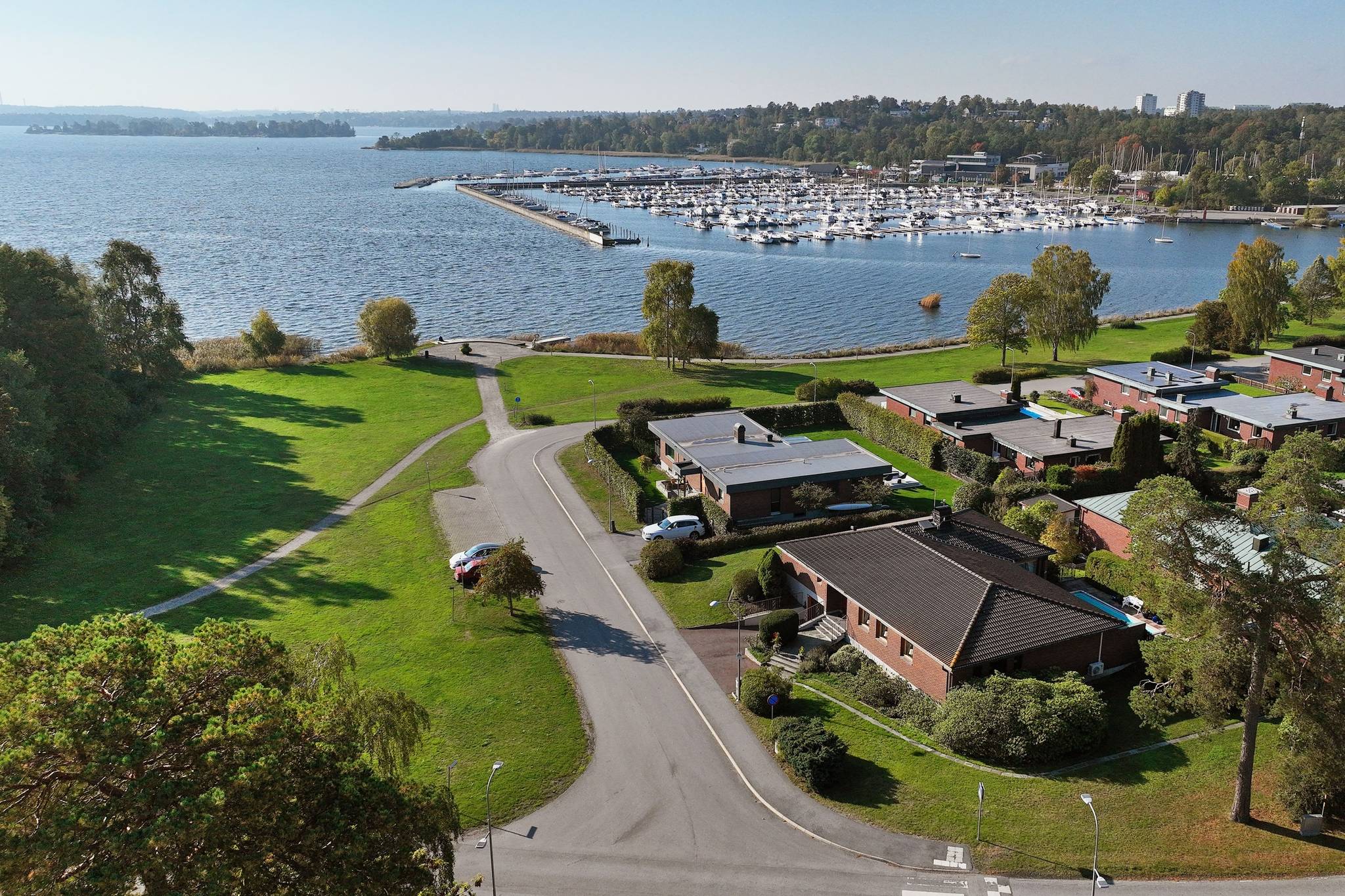 Täby - Viggbyholm Sjösidan, Täby kommun