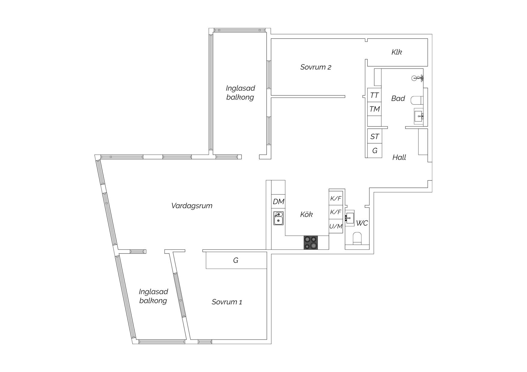 4 rum Lägenhet på Primusgatan 98, 3tr Lilla Essingen Stockholms kommun - bild 22