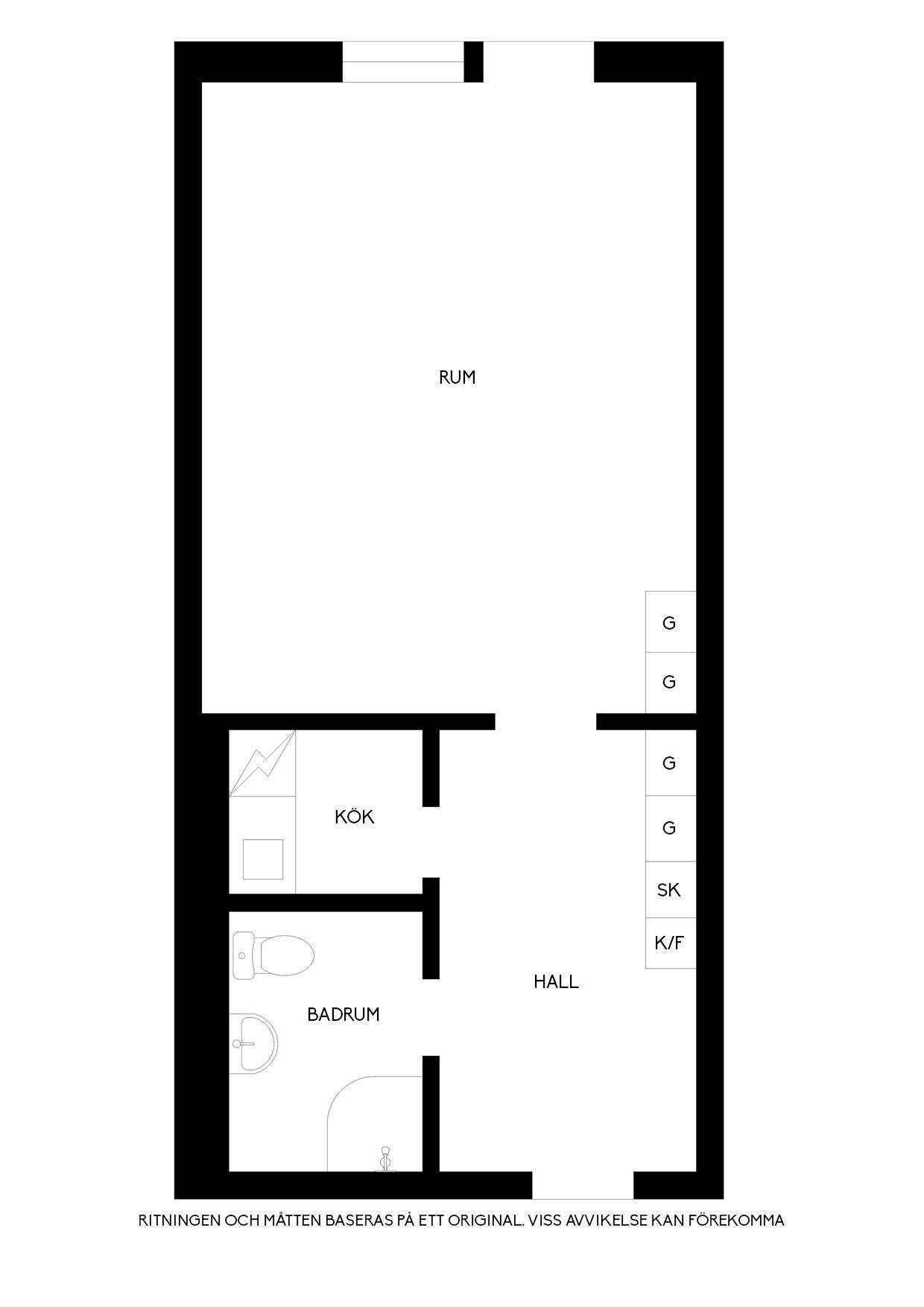 1 rum Lägenhet på Fredsgatan 3 Främre Luthagen Uppsala kommun - bild 15