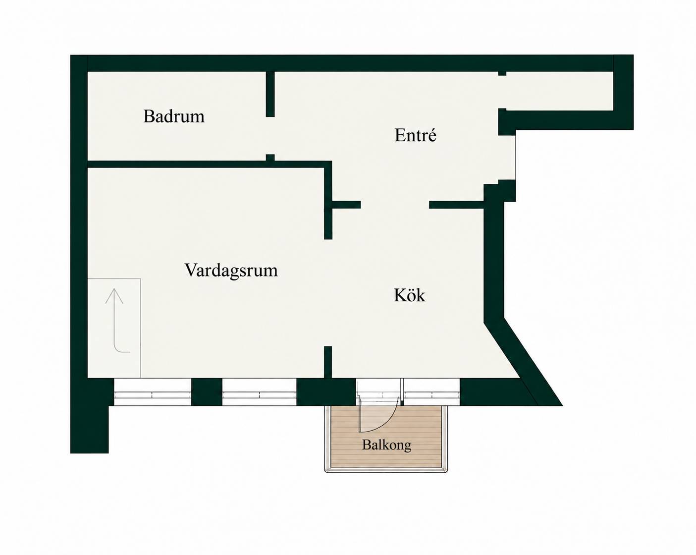 2 rum Lägenhet på Tomtebogatan 34E Vasastan - Birkastan Stockholms kommun - bild 28
