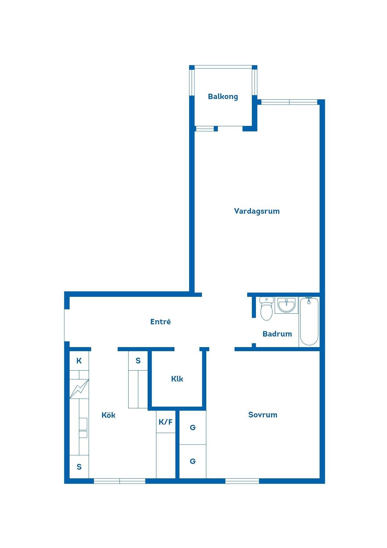 2 rum Lägenhet på Norra Infartsgatan 21 B Centralt Osby kommun - bild 16