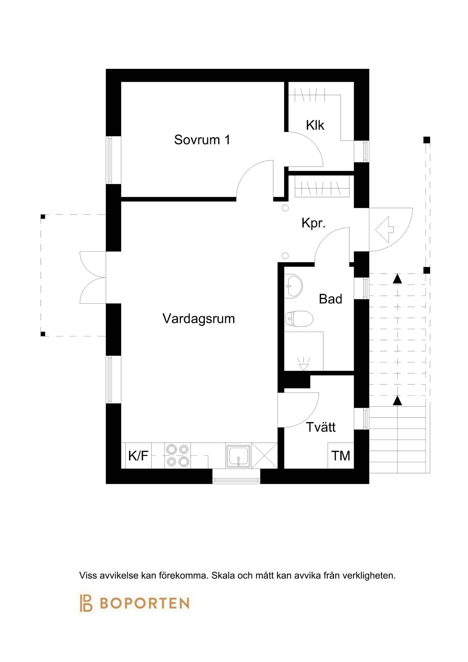2 rum Lägenhet på Skogsfruvägen 5D Tomtebo Umeå kommun - bild 22