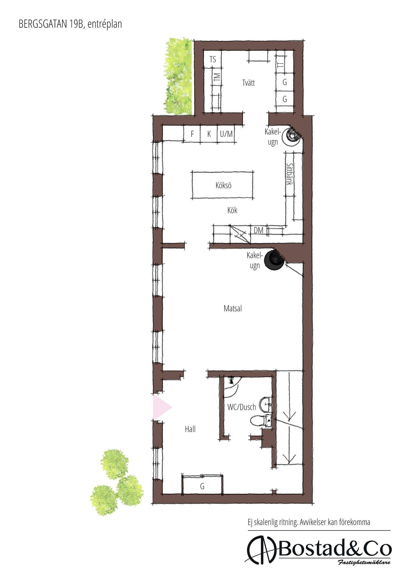 6 rum Lägenhet på Bergsgatan 19B Centrum Halmstads kommun - bild 37