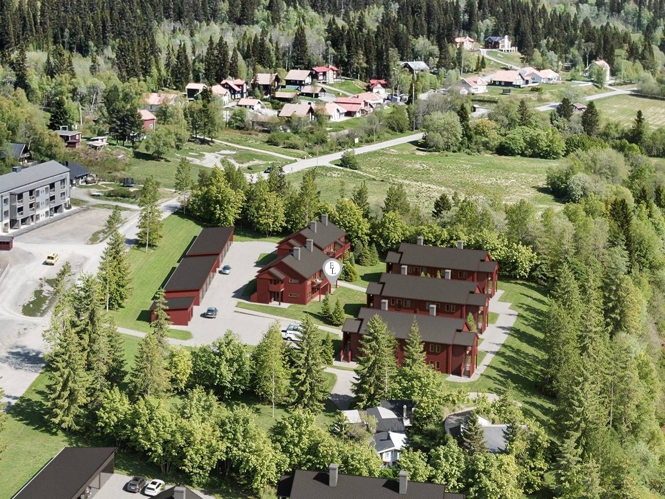 3 rum lägenhet på Barrstigen 1D Tegefors/Tegefjäll, Åre kommun - bild 1