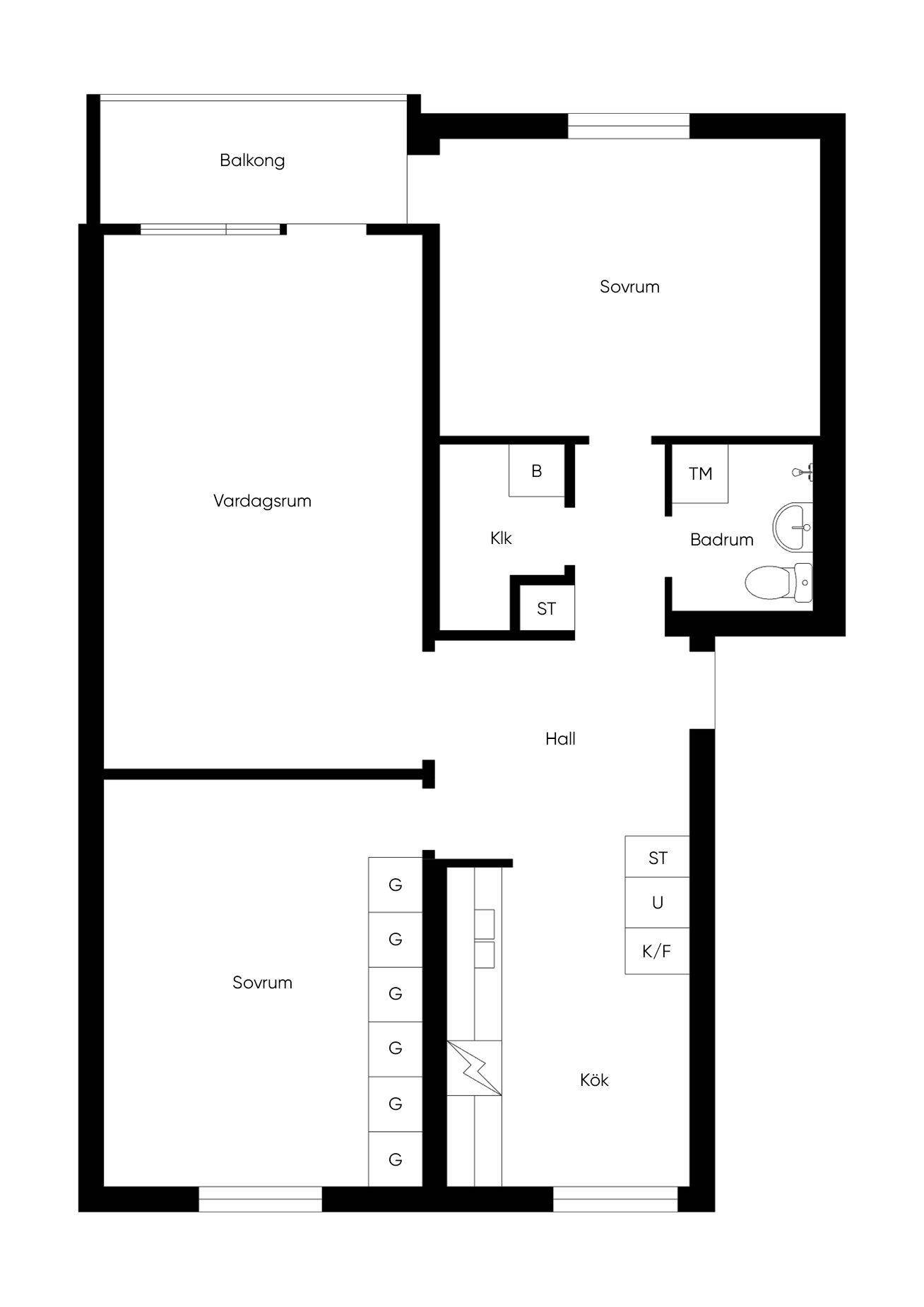 3 rum Lägenhet på Mårbackavägen 15B Mårbacka - Ekeby Karlskoga kommun - bild 33