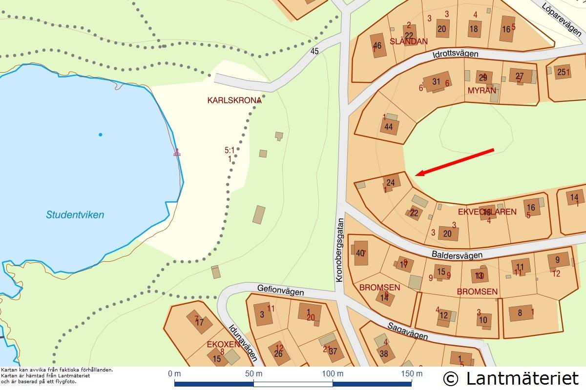 6 rum Villa på Baldersvägen 24 Bergåsa Karlskrona kommun - bild 41