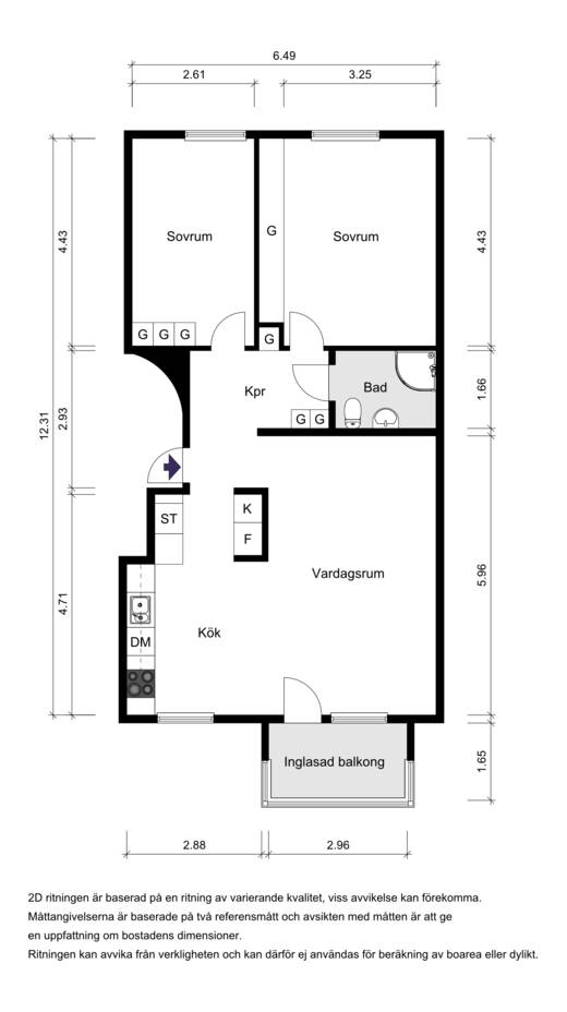 3 rum Lägenhet på Flintlåsvägen 16 Edsberg Sollentuna kommun - bild 16