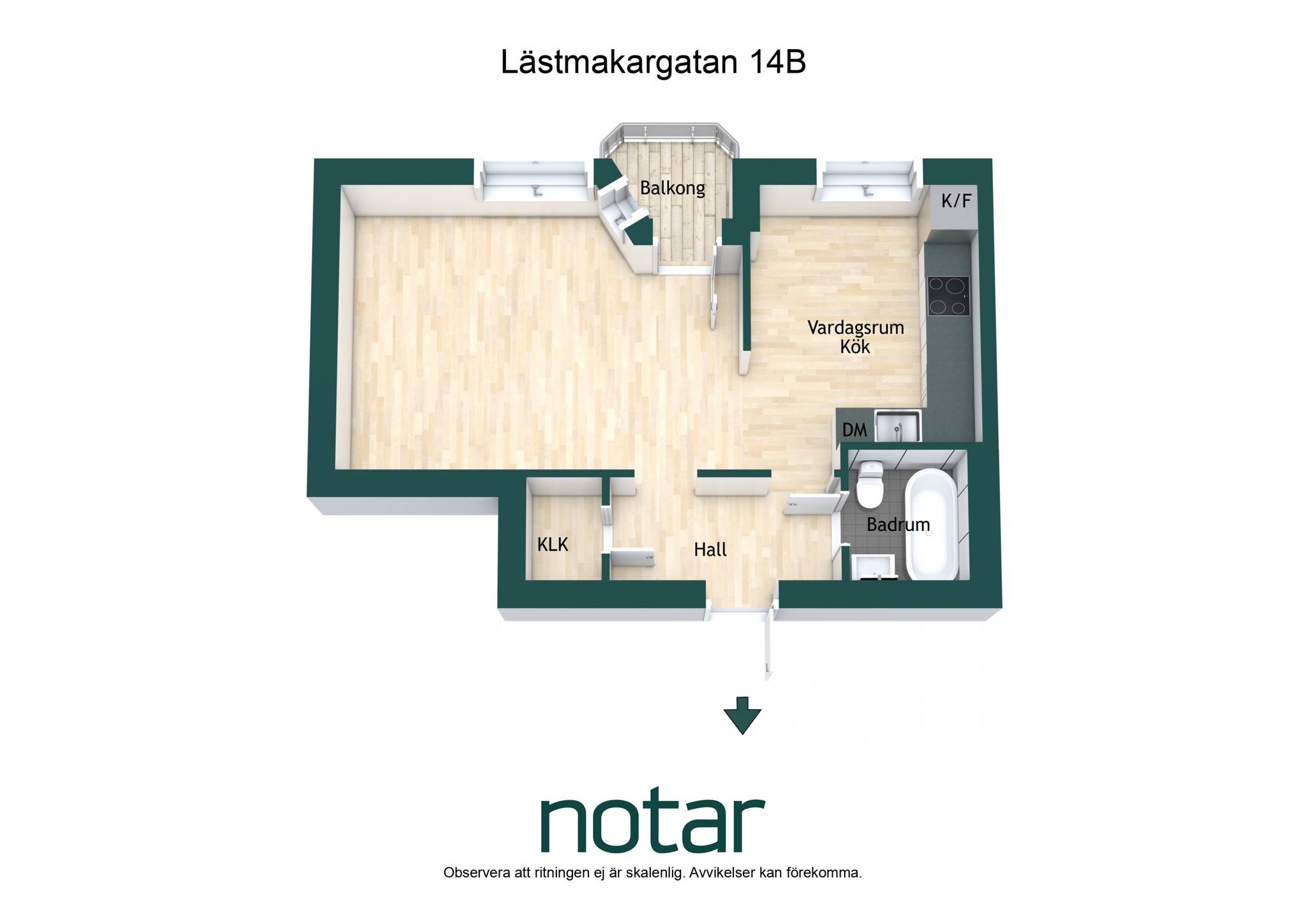 1 rum Lägenhet på Lästmakargatan 14B Sala backe Uppsala kommun - bild 35