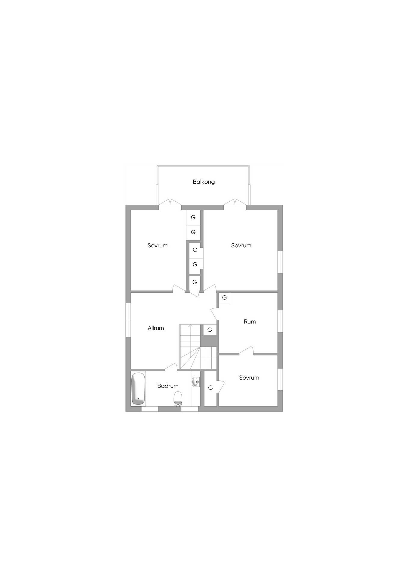 8 rum Villa på Gamla Riksvägen 101 Kållered Mölndals kommun - bild 32