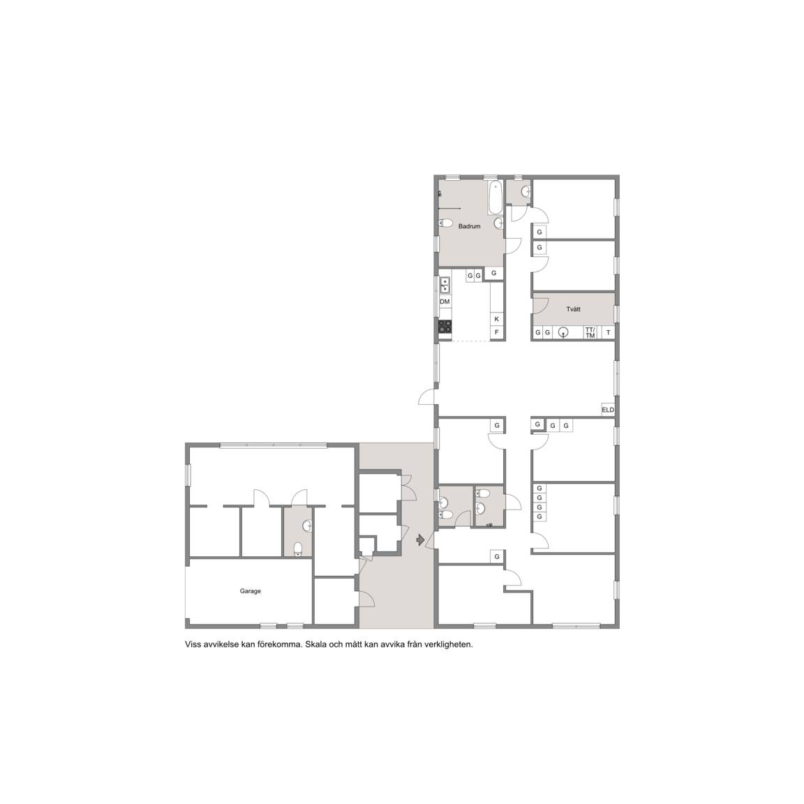 8 rum Villa på Banvaktsvägen 11 Kulltorp Kristianstads kommun - bild 17