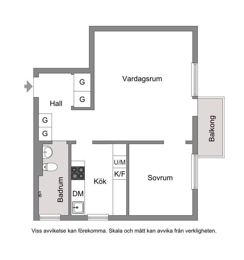 2 rum Lägenhet på Slätbaksvägen 28 Årsta Stockholms kommun - bild 13