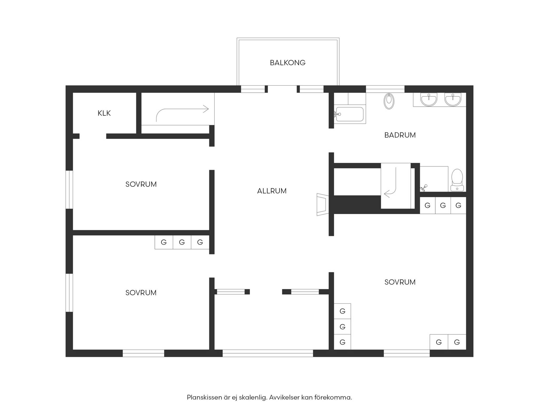170 m² Villa på Esplanaden 1 Kvänum Vara kommun - bild 49