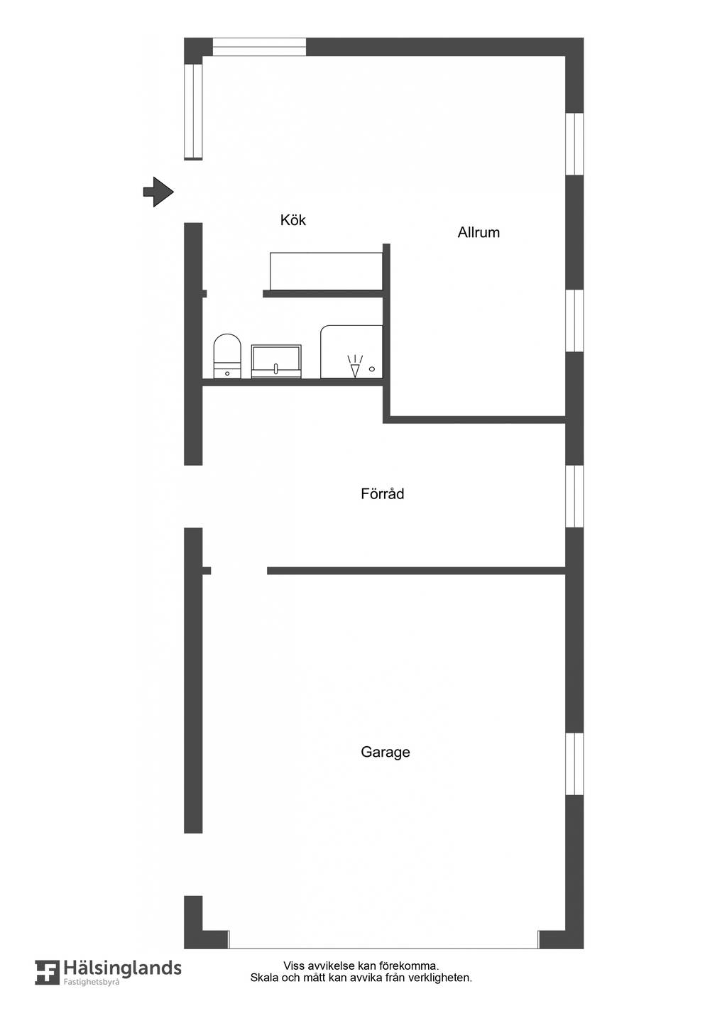 5 rum Villa på Batterivägen 9 Hudiksvalls kommun - bild 60