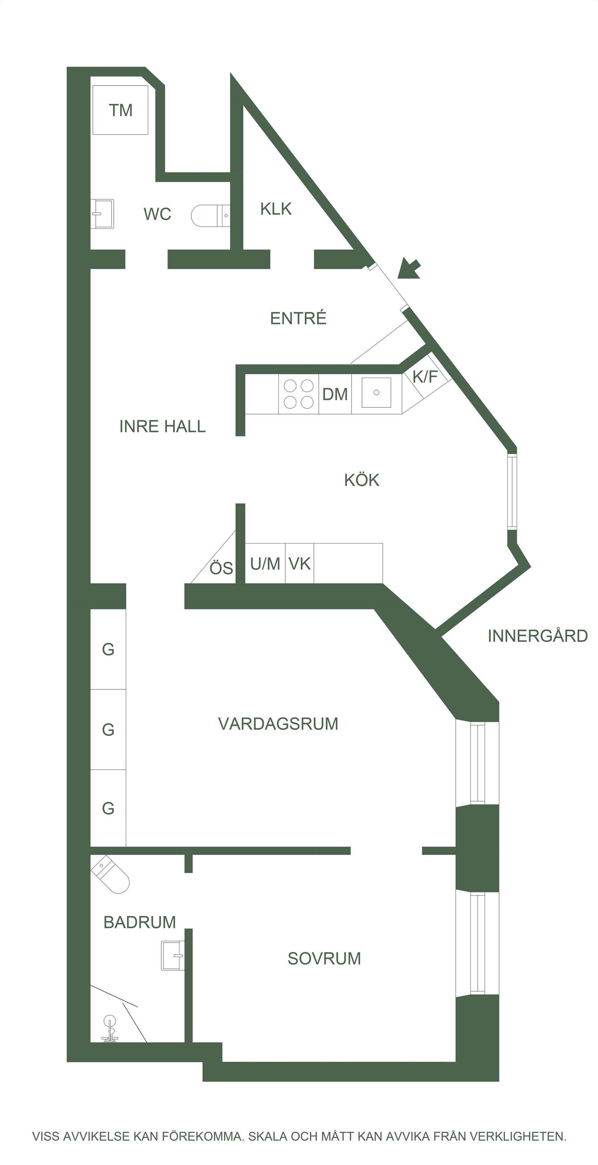 2.5 rum Lägenhet på Kungsholms Hamnplan 5A Kungsholmen - Norr Mälarstrand Stockholms kommun - bild 25