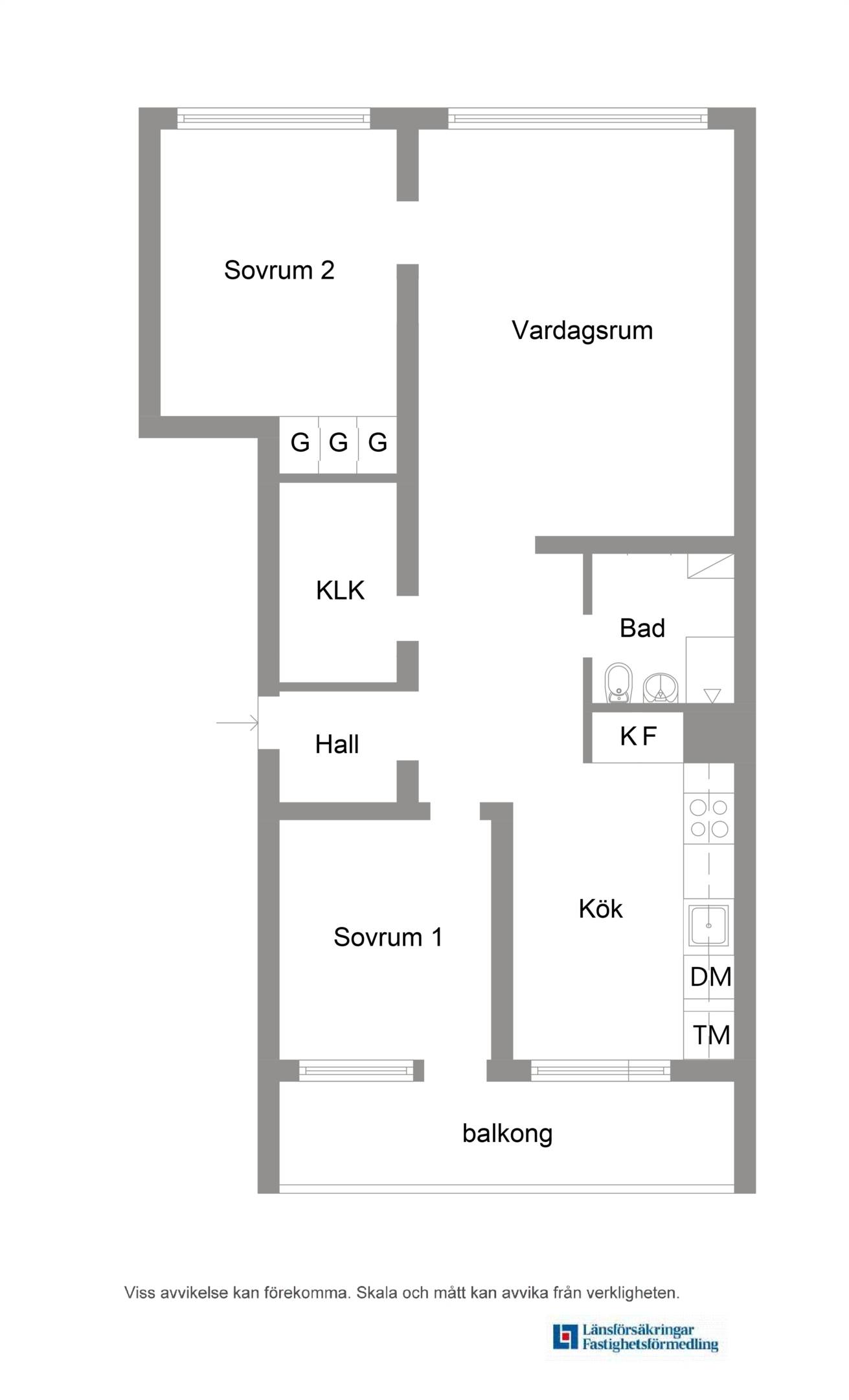 3 rum Lägenhet på Klockargatan 11A Klockartorpet Västerås kommun - bild 33