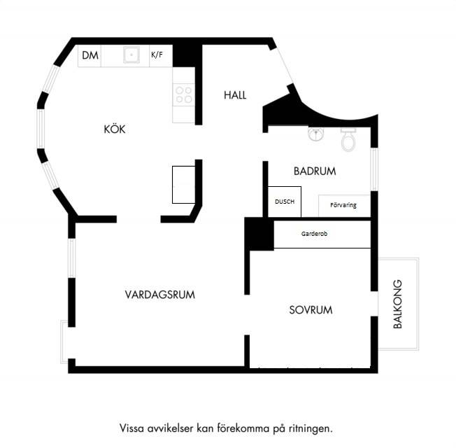 2 rum Lägenhet på Ehrensvärdsgatan 2B Rörsjöstaden Malmö kommun - bild 19