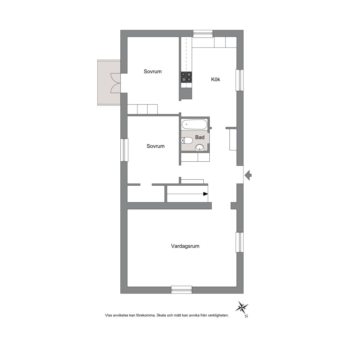 3 rum Villa på Kustlandsvägen 32 Bygdeå Robertsfors kommun - bild 20