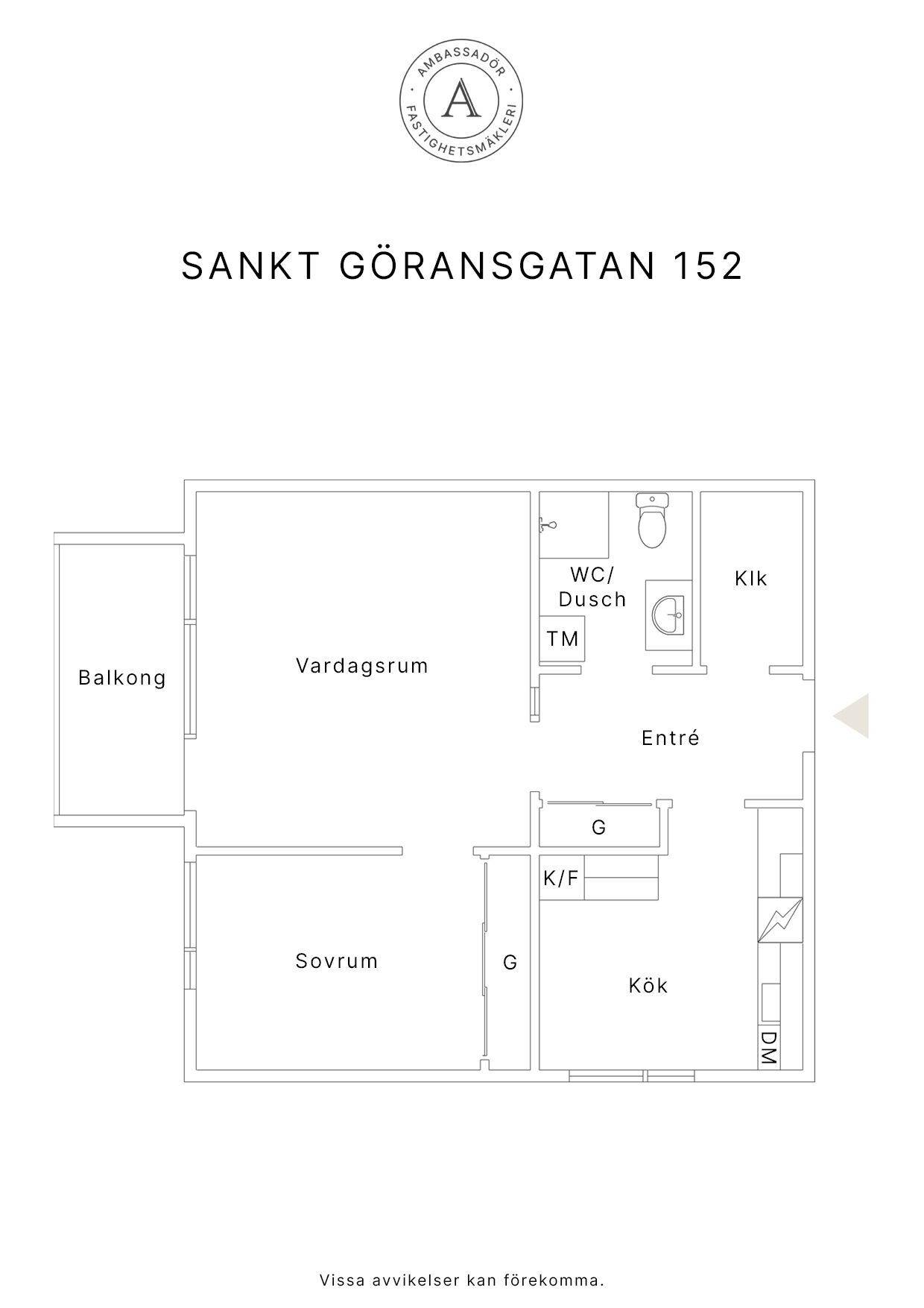 2 rum Lägenhet på Sankt Göransgatan 152 Stadshagen Stockholms kommun - bild 21