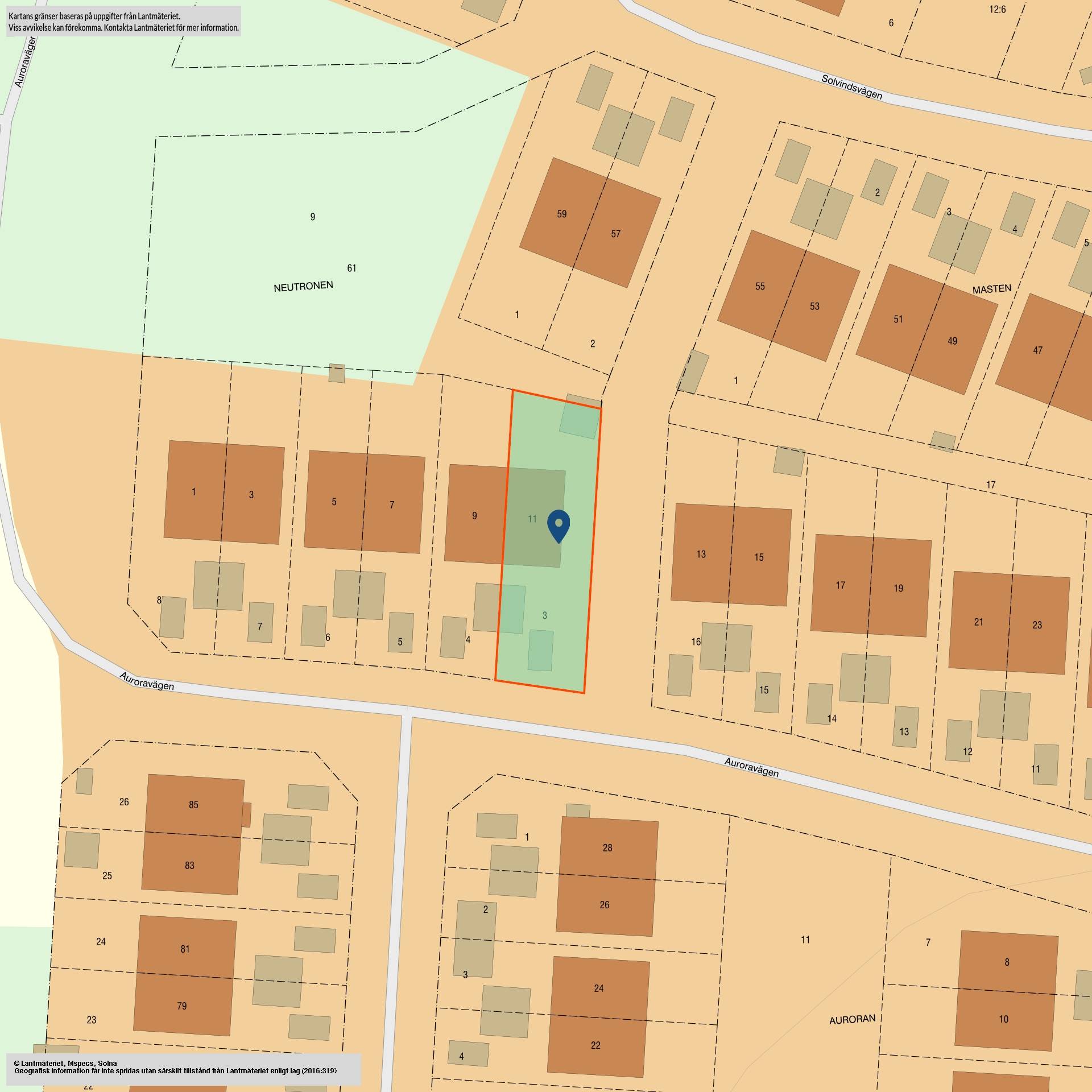 5 rum Parhus på Auroravägen 11 Lombolo Kiruna kommun - bild 42