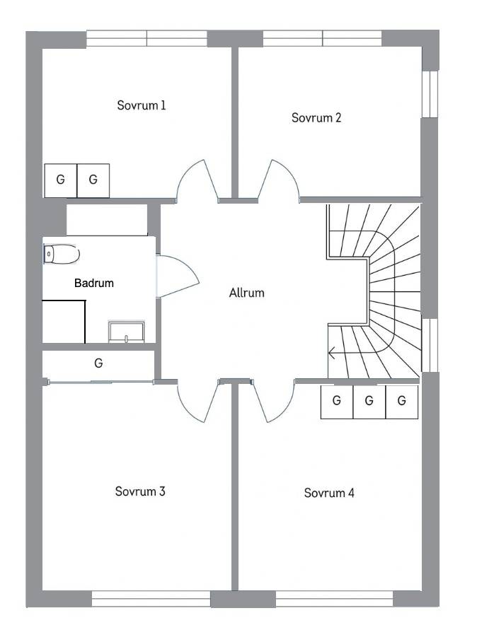 5 rum Lägenhet på Åbroddsvägen 5B Kummelnäs Nacka kommun - bild 16