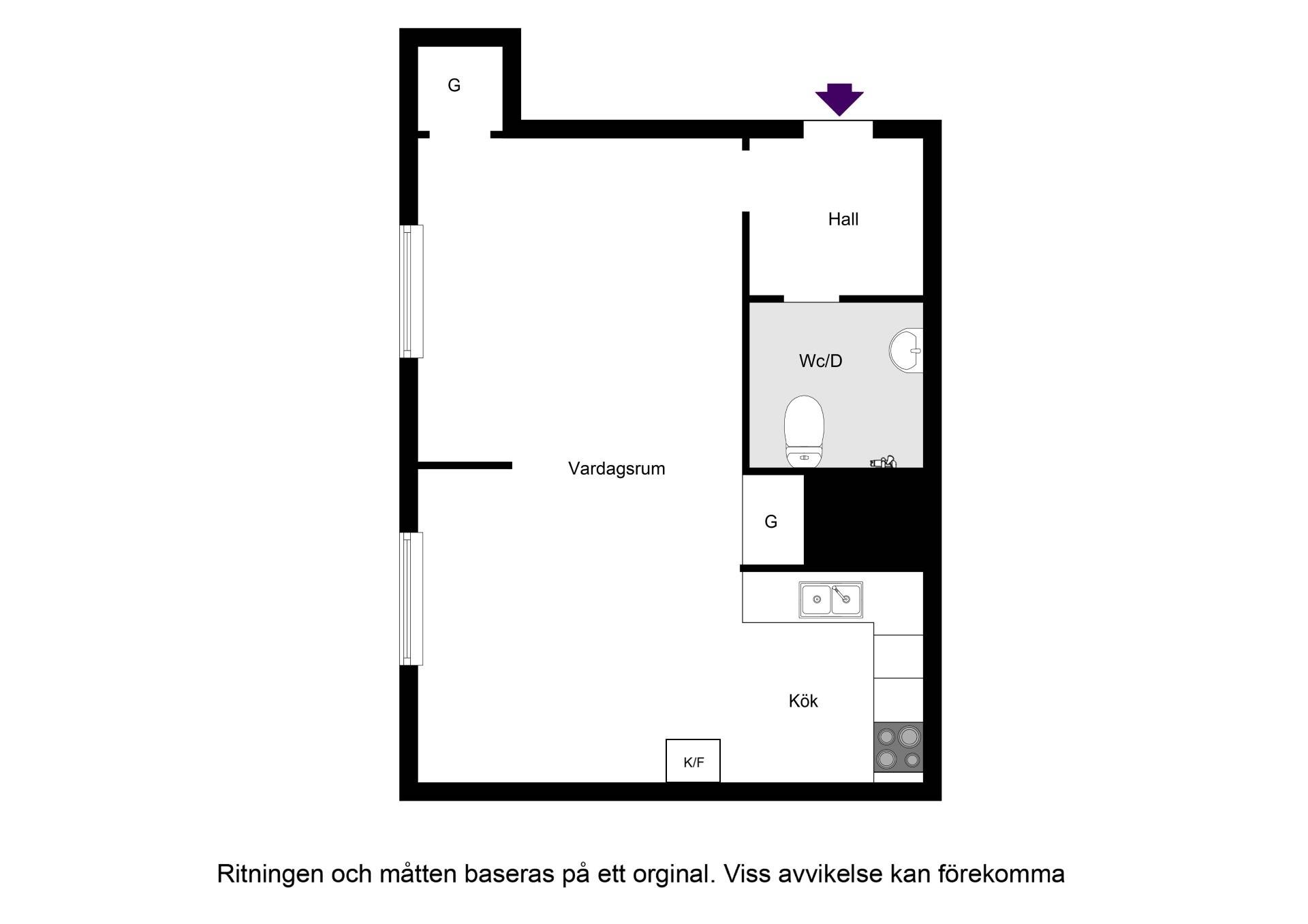 1 rum Lägenhet på Radarvägen 35 Hägernäs Täby kommun - bild 17