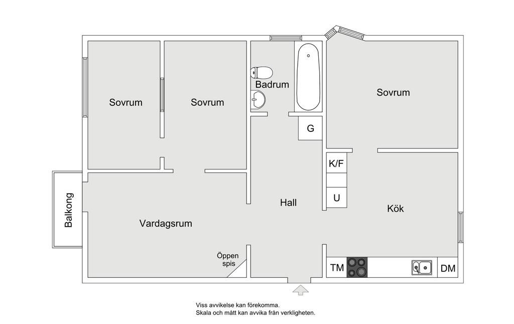3 rum Lägenhet på Byggmästarvägen 33 Bromma - Abrahamsberg Stockholms kommun - bild 36