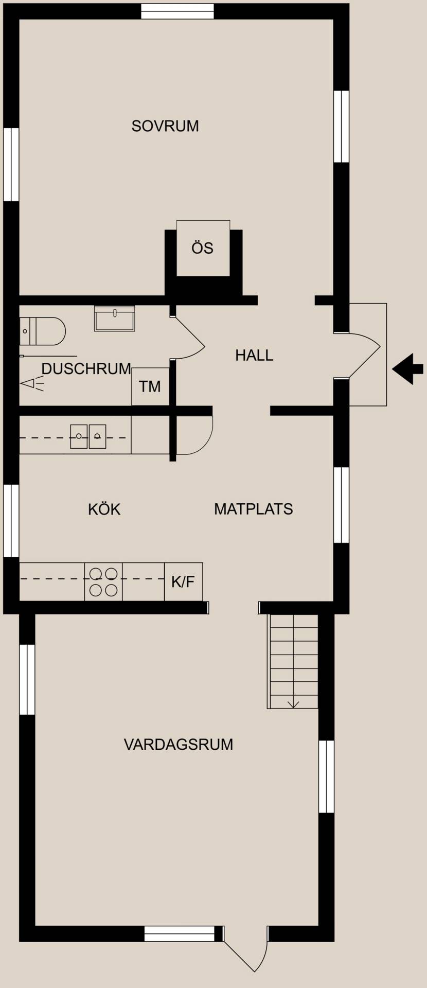 2 rum Villa på Trångsundsgränd 3 Drothem Söderköpings kommun - bild 70