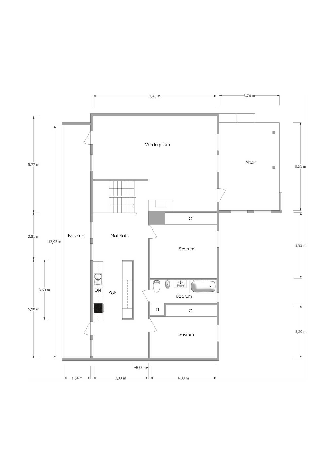 6 rum Villa på Släntvägen 4 Mölnbo Södertälje kommun - bild 30