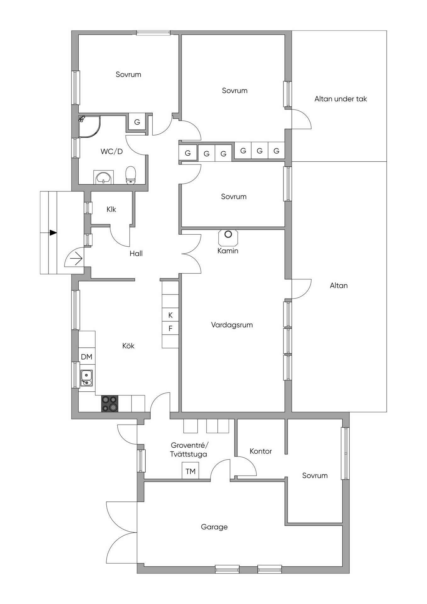 5 rum Villa på Bergstigen 6 Vargön Vänersborgs kommun - bild 29