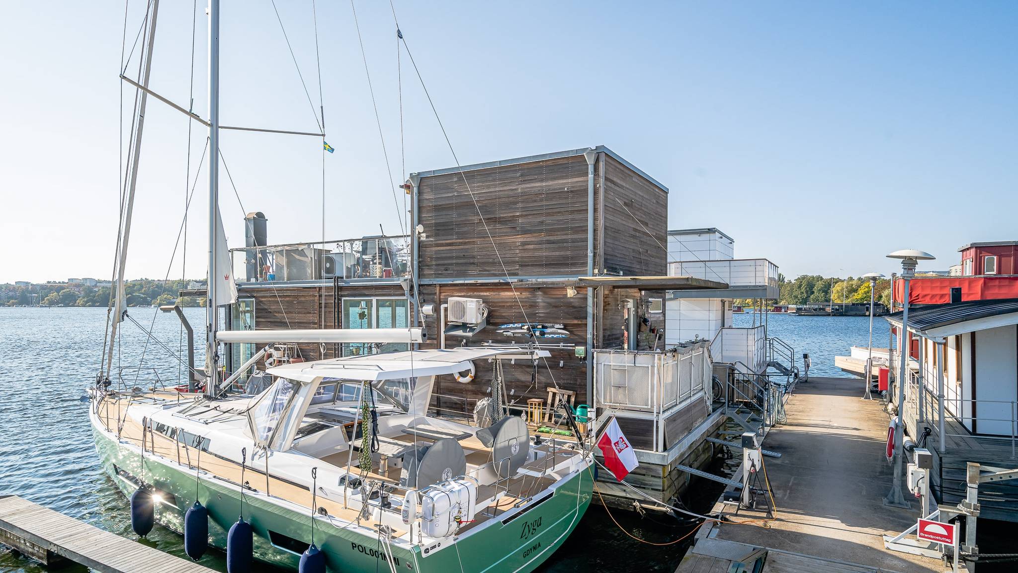 4 rum Villa på Karlbergs strand 6A - A31 utsida Pampas Marina Solna kommun - bild 8