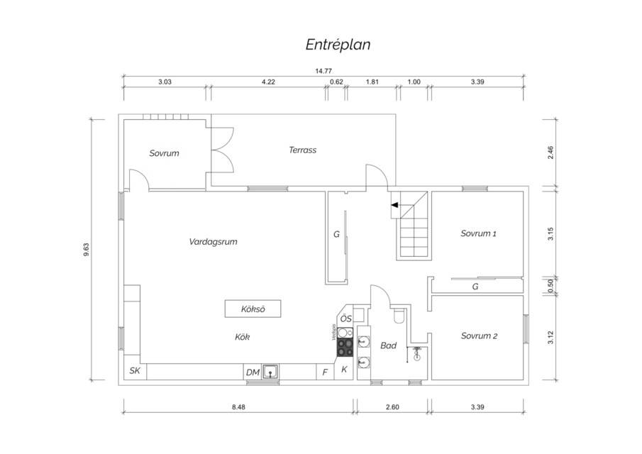 5 rum Villa på Svartskogsvägen 15 Svartbäcken Haninge kommun - bild 39