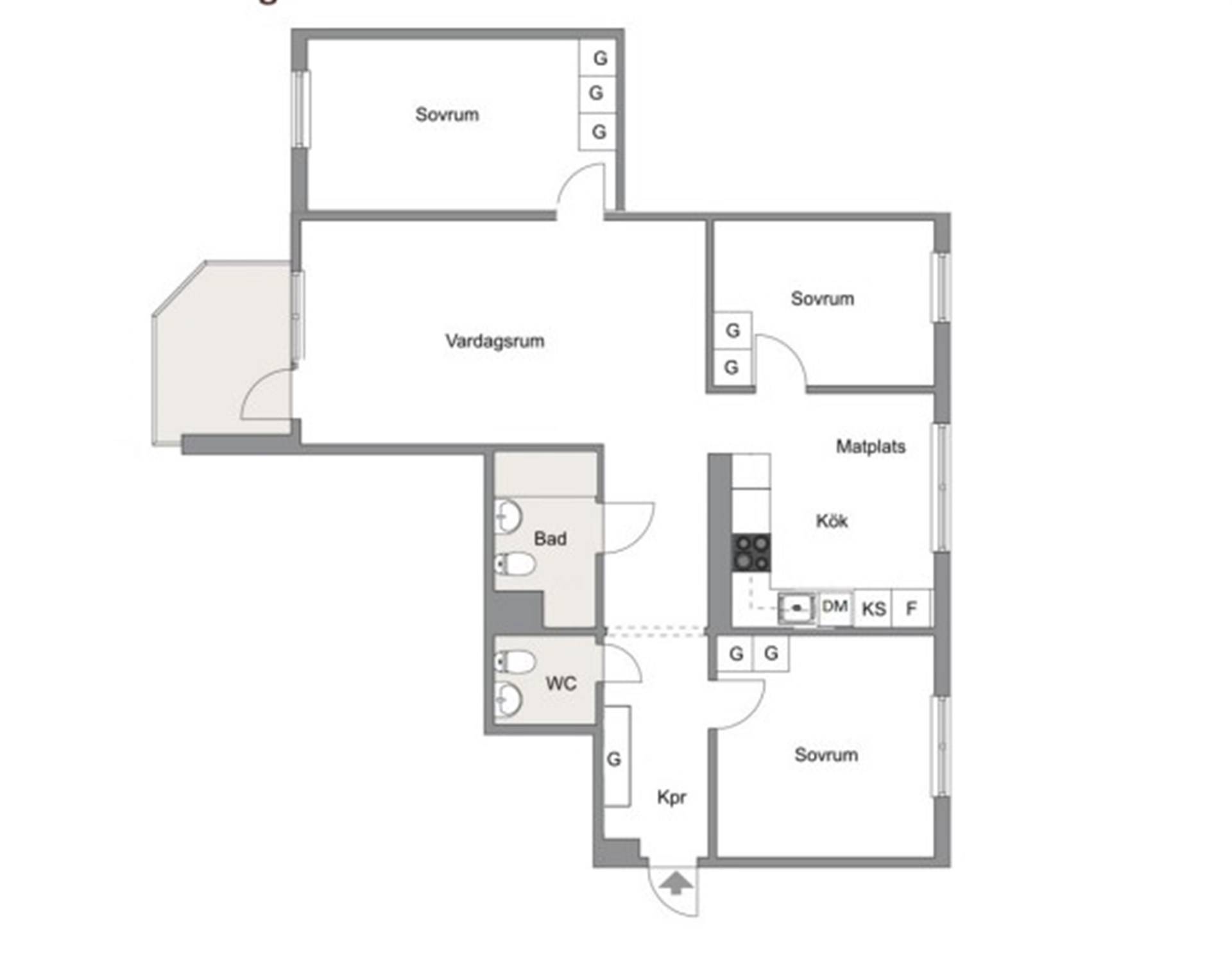 4 rum Lägenhet på Mjölnerbacken 16 Rissne Sundbybergs kommun - bild 19
