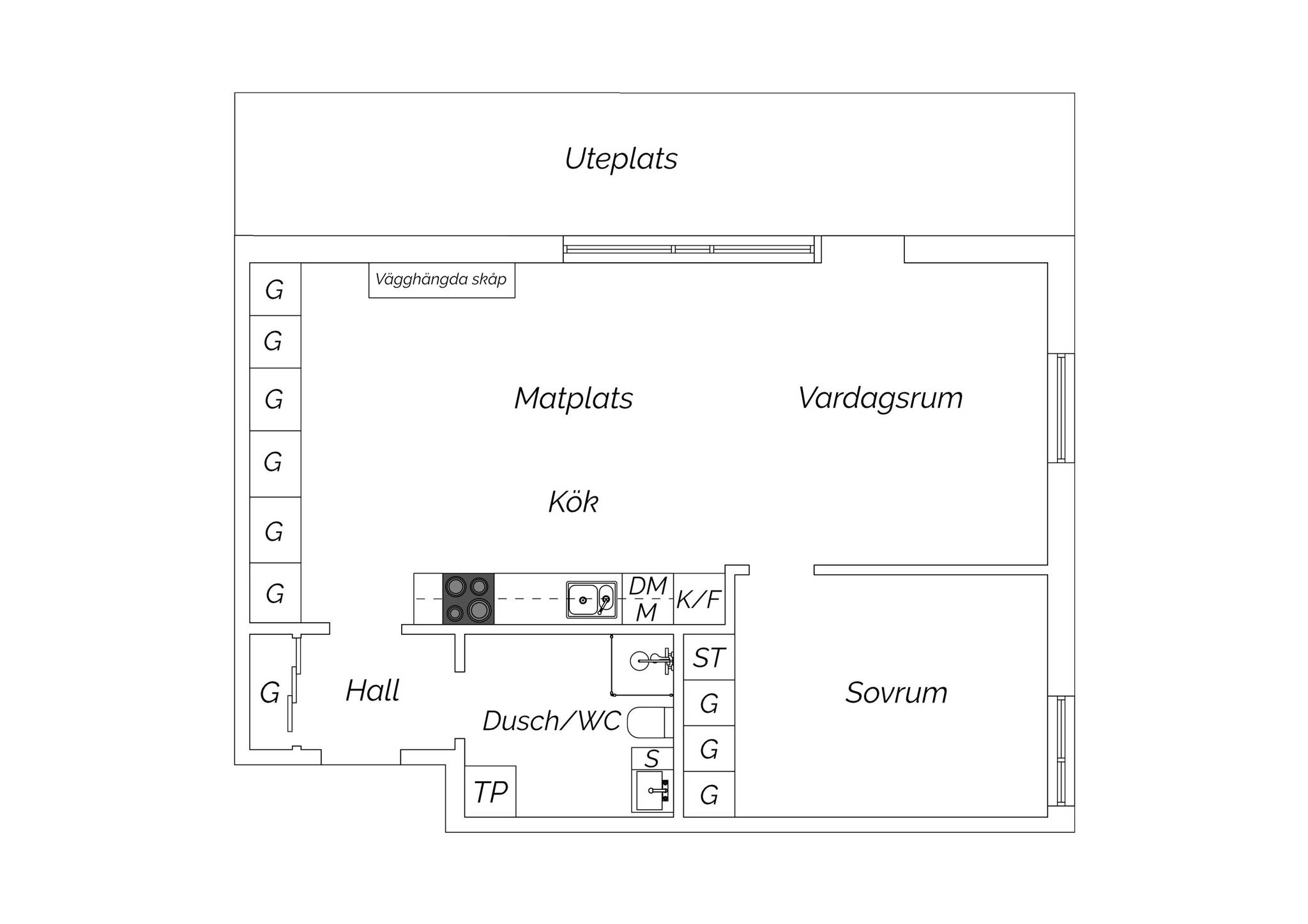 2 rum Lägenhet på Skidskyttevägen 6 Västertorp Stockholms kommun - bild 39
