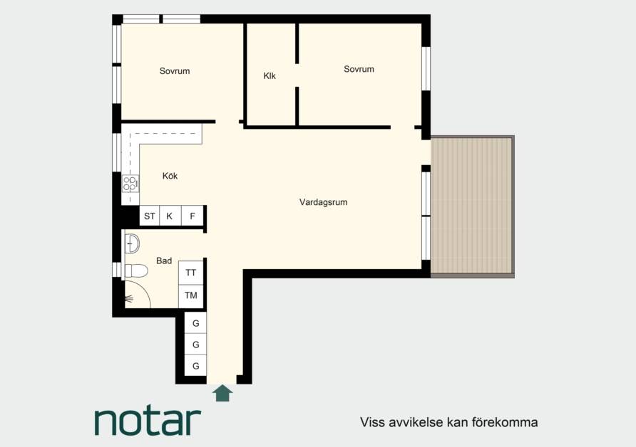 3 rum Lägenhet på Huvudstalundsvägen 14 Huvudsta - Ingenting Solna kommun - bild 23