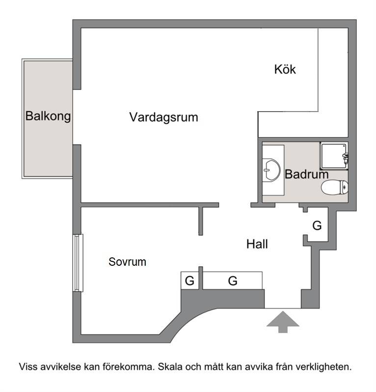 1.5 rum Lägenhet på Bråvallagatan 3, 1 tr mot innergård Vasastan - Birkastan Stockholms kommun - bild 20