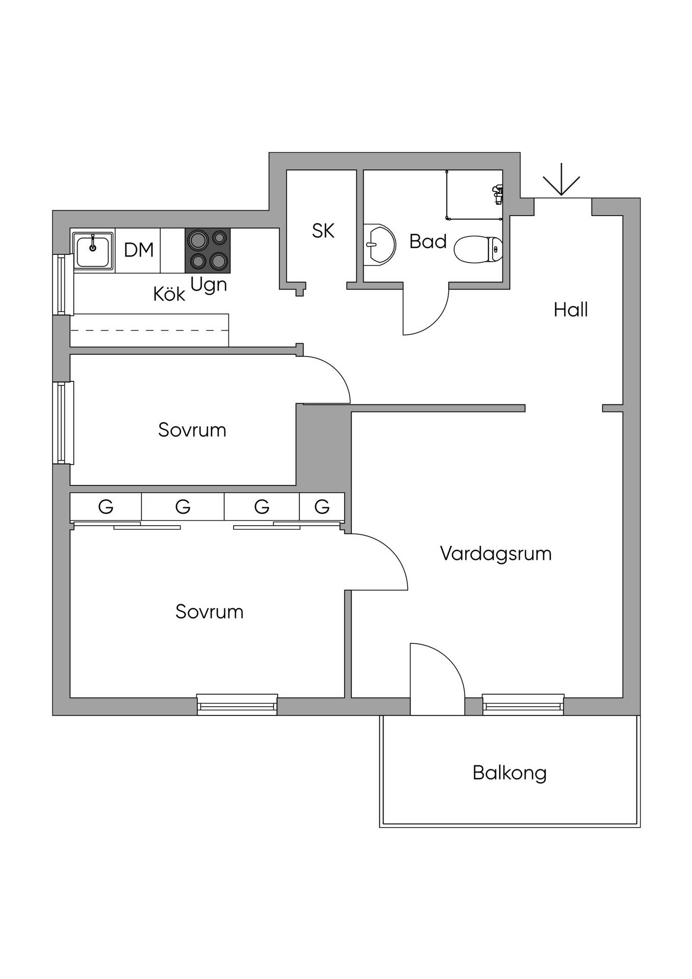 3 rum Lägenhet på Tulegatan 73 Sundbyberg Sundbybergs kommun - bild 20