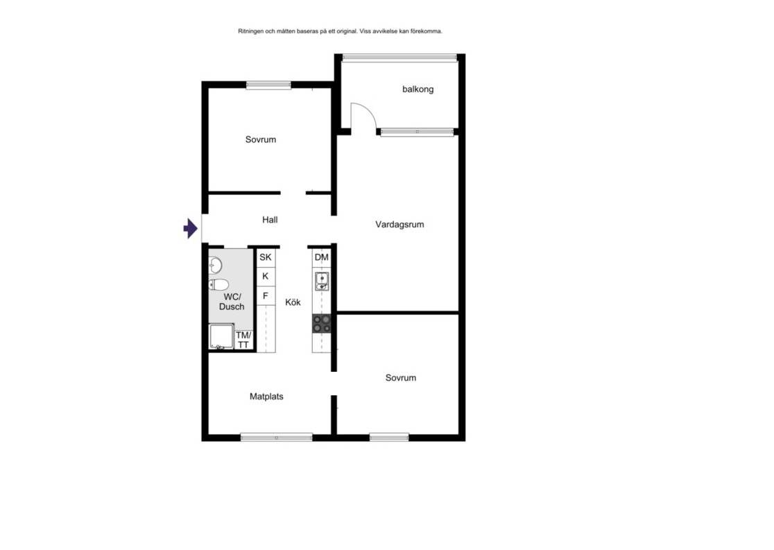 3 rum Lägenhet på Dragverksgatan 69 Bäckby Västerås kommun - bild 40