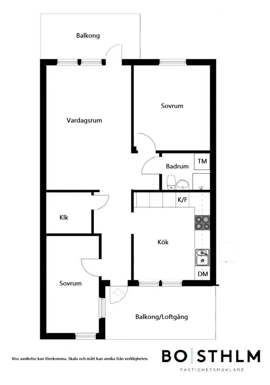 3 rum Lägenhet på Pilottorget 5 Skarpnäck Stockholms kommun - bild 23
