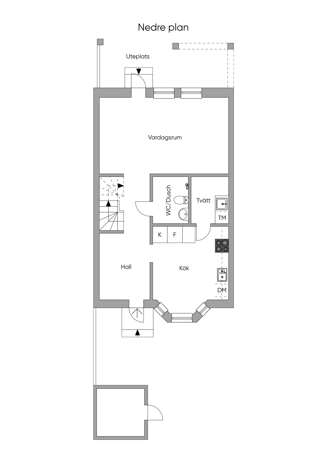 4 rum Par-/kedje-/radhus på Gnejsvägen 8C Stenåsen Kils kommun - bild 46