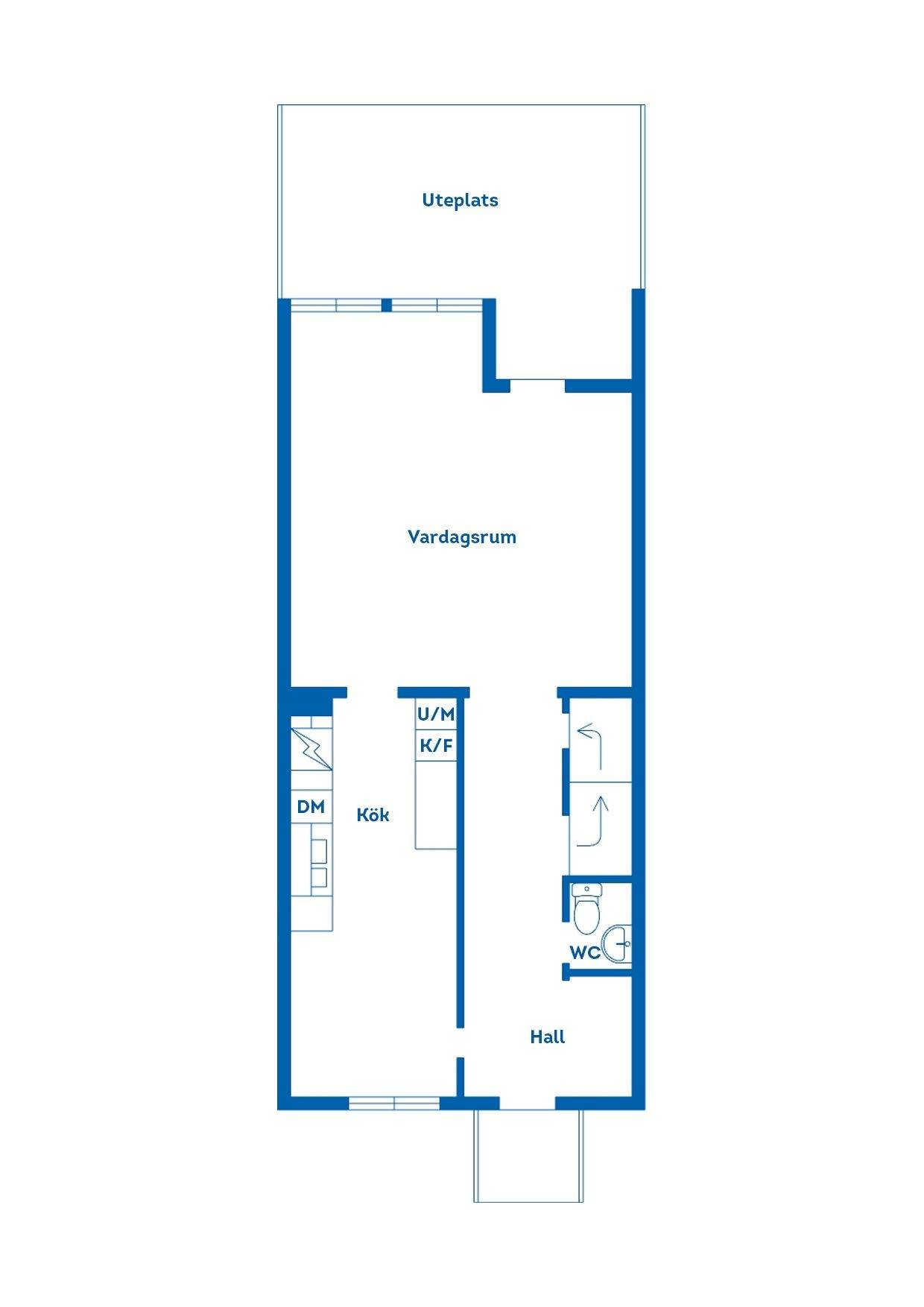 4 rum Radhus på Falkvägen 15F Sörby Gävle kommun - bild 46