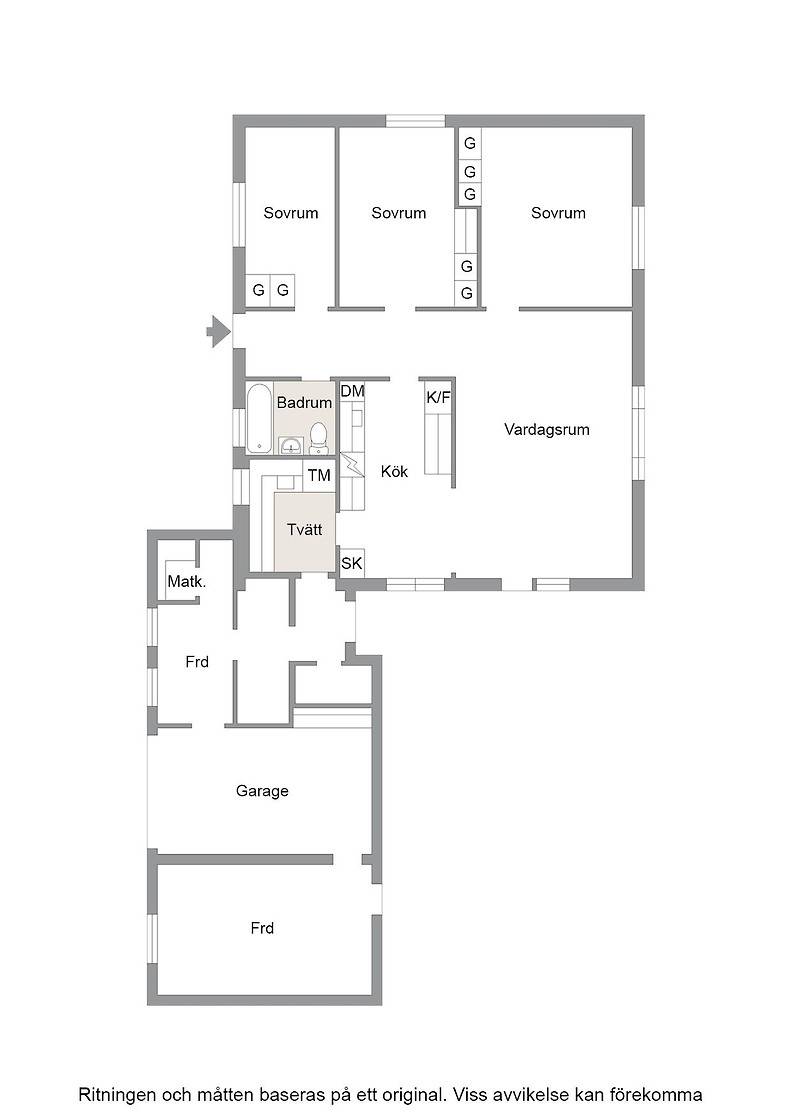 4 rum Villa på Stallbacksgatan 8 Skultorp Skövde kommun - bild 25