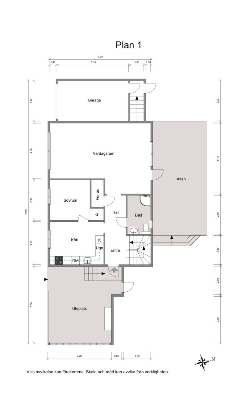 6 rum Villa på Kyrkogatan 5 Tyringe Hässleholms kommun - bild 22