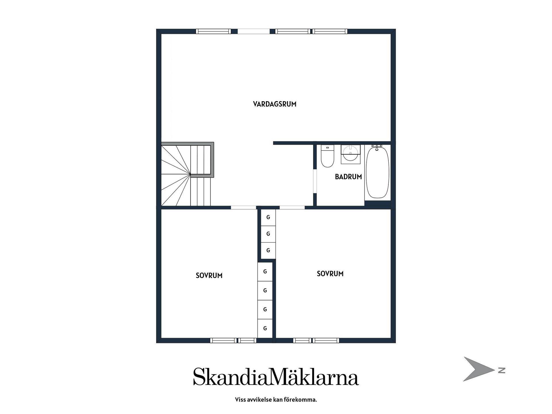 4 rum Radhus på Krusbärsvägen 67 Norra Peterslund Oxelösunds kommun - bild 27