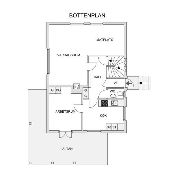 6 rum Villa på Torggatan 8 Lagan Ljungby kommun - bild 22