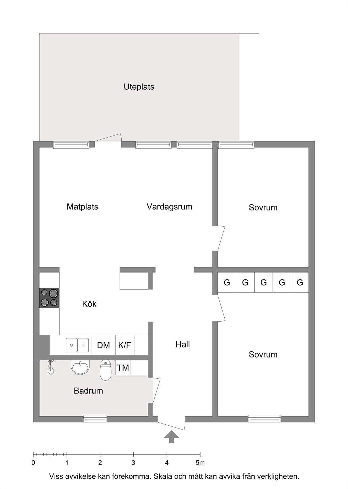 3 rum Radhus på Vallmostigen 45 Bro - Finnsta Upplands-Bro kommun - bild 16