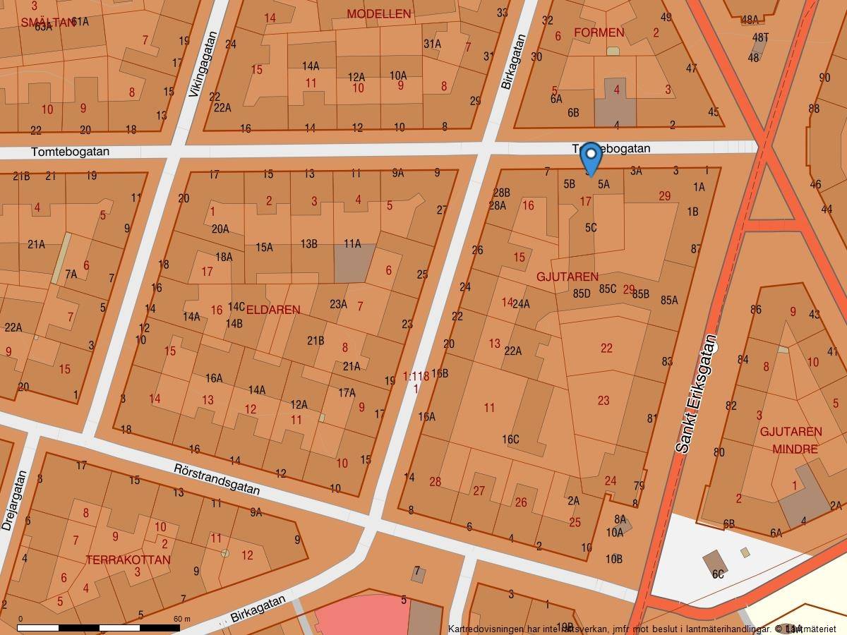 4 rum Lägenhet på Tomtebogatan 5 Vasastan Stockholms kommun - bild 40