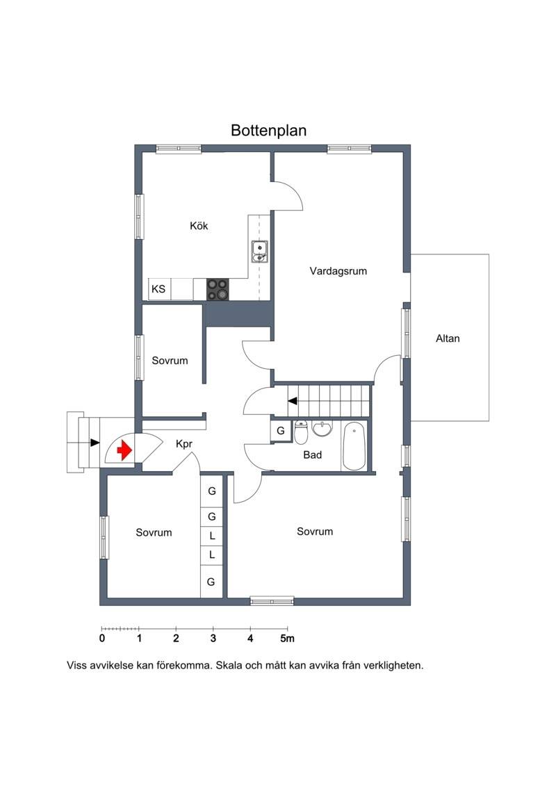 4 rum Villa på Västra Flakaträsk 99 Morjärv Kalix kommun - bild 20