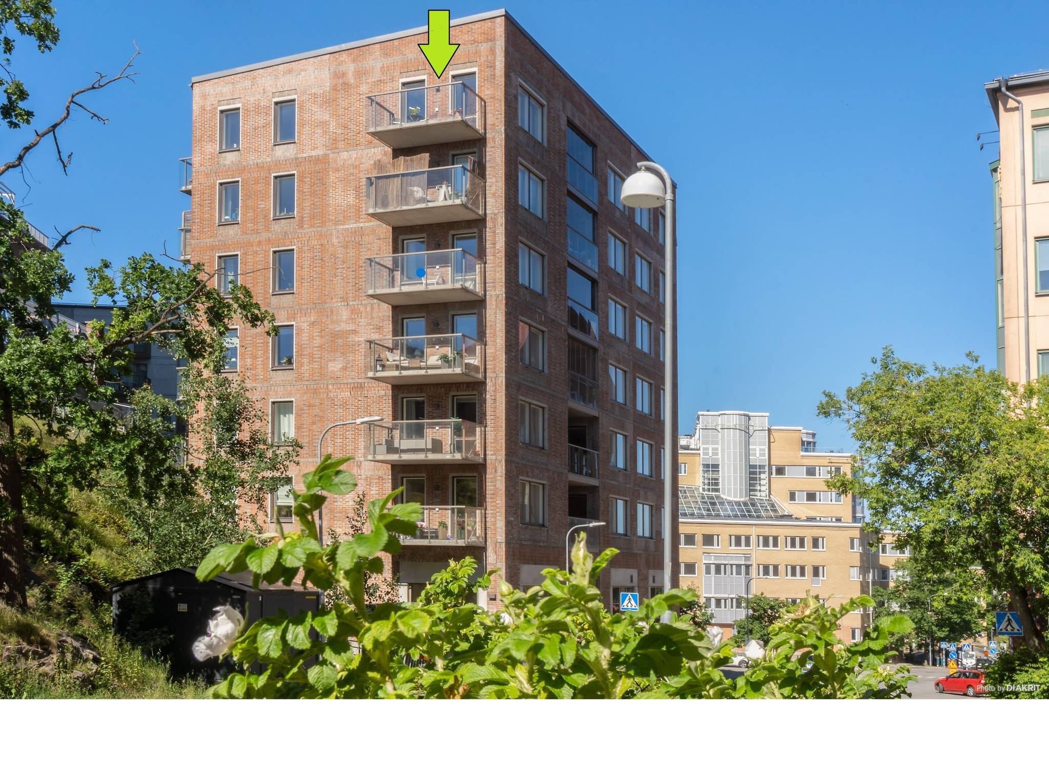 1 rum Lägenhet på Lokomobilvägen 2G, vån 7/7 Nacka strand Nacka kommun - bild 17
