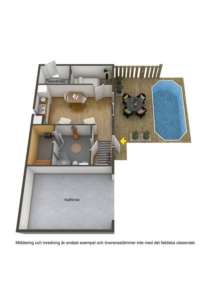 4 rum Villa på Lilltorpsvägen 71 Lilltorpet/Korsgården Falu kommun - bild 63